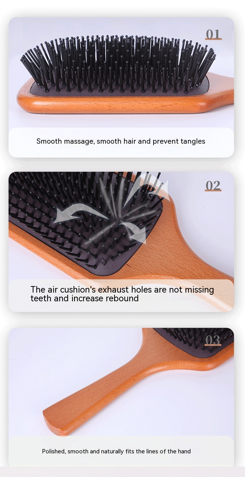 Spazzola Massaggiante Districante per Capelli – Effetto Air Cushion