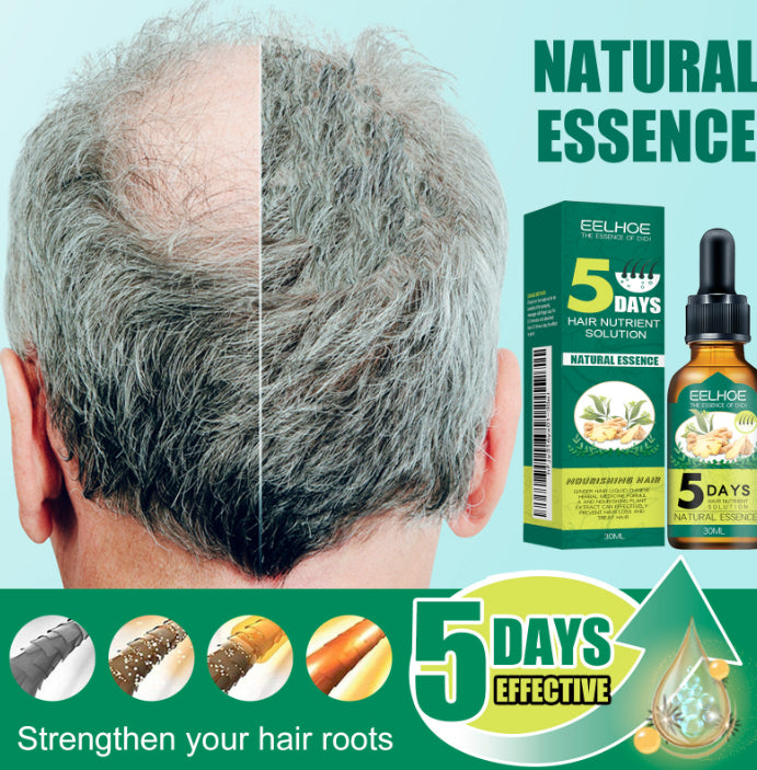Olio Nutriente Anticaduta Capelli allo Zenzero – 30ML -             Eelhoe Ginger Hair Essential Oil