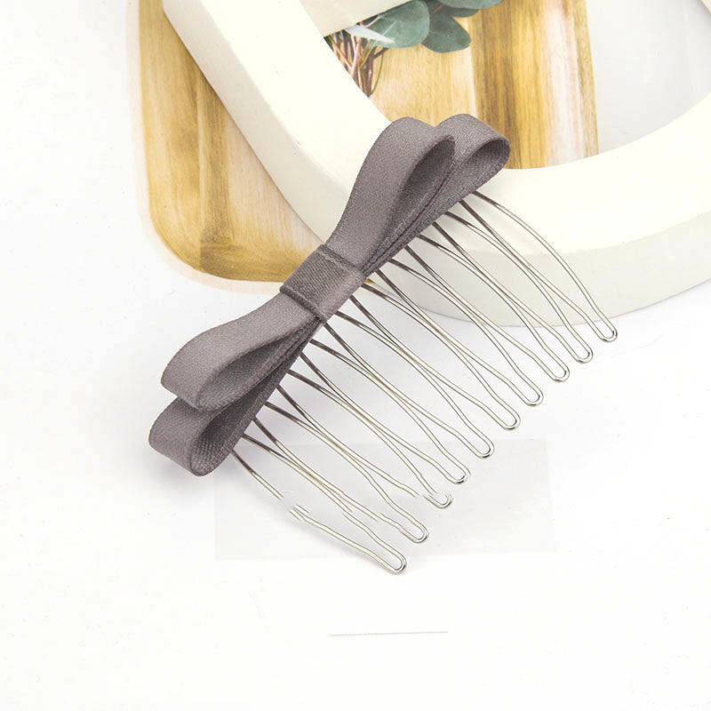 Bow Hair Comb Hair Clip Headdress Hair Clip - clip per capelli