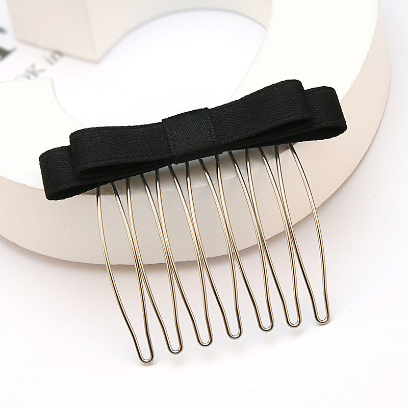Bow Hair Comb Hair Clip Headdress Hair Clip - clip per capelli